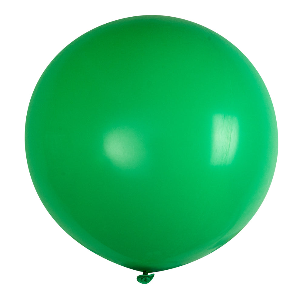 Balloonify Green Latex Balloon - 36" - 10 count box