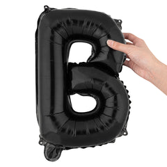 Balloonify Black Mylar Letter B Balloon - 16