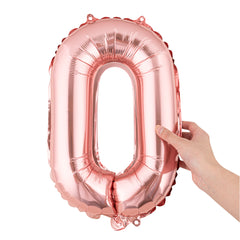 Balloonify Rose Gold Mylar Letter O Balloon - 16