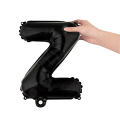 Balloonify Black Mylar Letter Z Balloon - 16