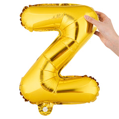 Balloonify Gold Mylar Letter Z Balloon - 16