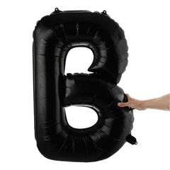 Balloonify Black Mylar Letter B Balloon - 40