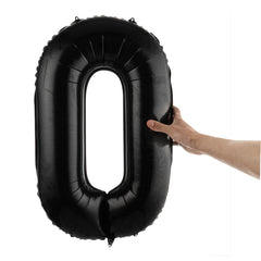 Balloonify Black Mylar Letter O Balloon - 40