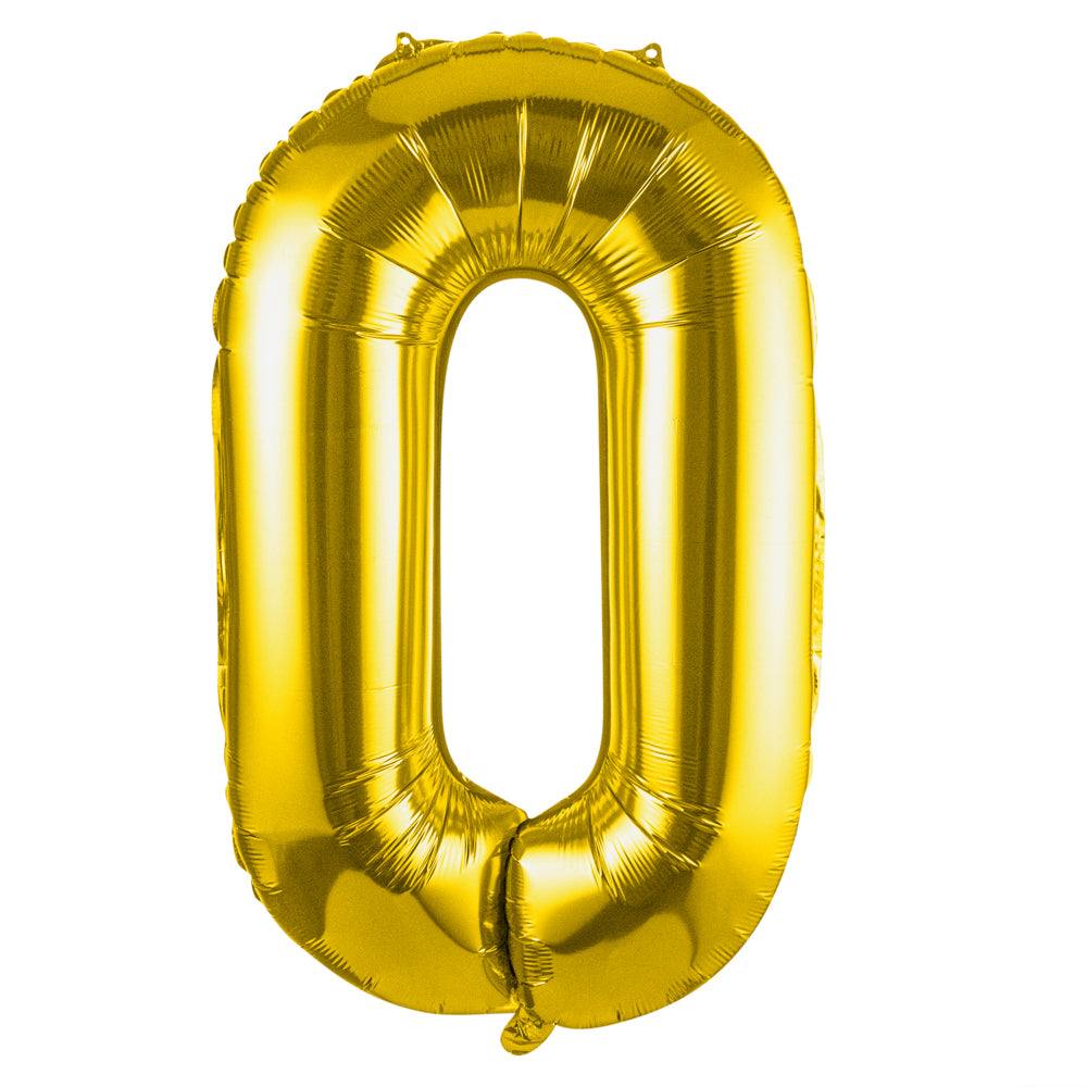 Balloonify Gold Mylar Letter O Balloon - 40" - 1 count box