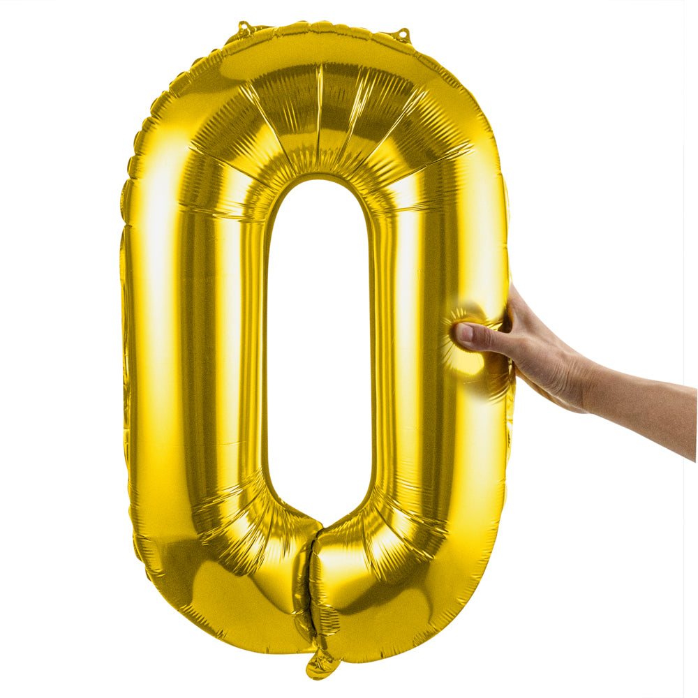 Balloonify Gold Mylar Letter O Balloon - 40" - 1 count box