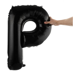 Balloonify Black Mylar Letter P Balloon - 40