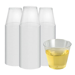 RW Base 5 oz Clear Plastic Tumbler - 2 3/4