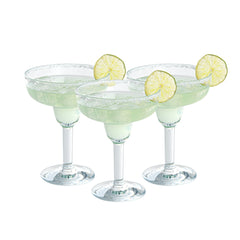 Bev Tek 15 oz Polycarbonate Margarita Glass - 5 1/4