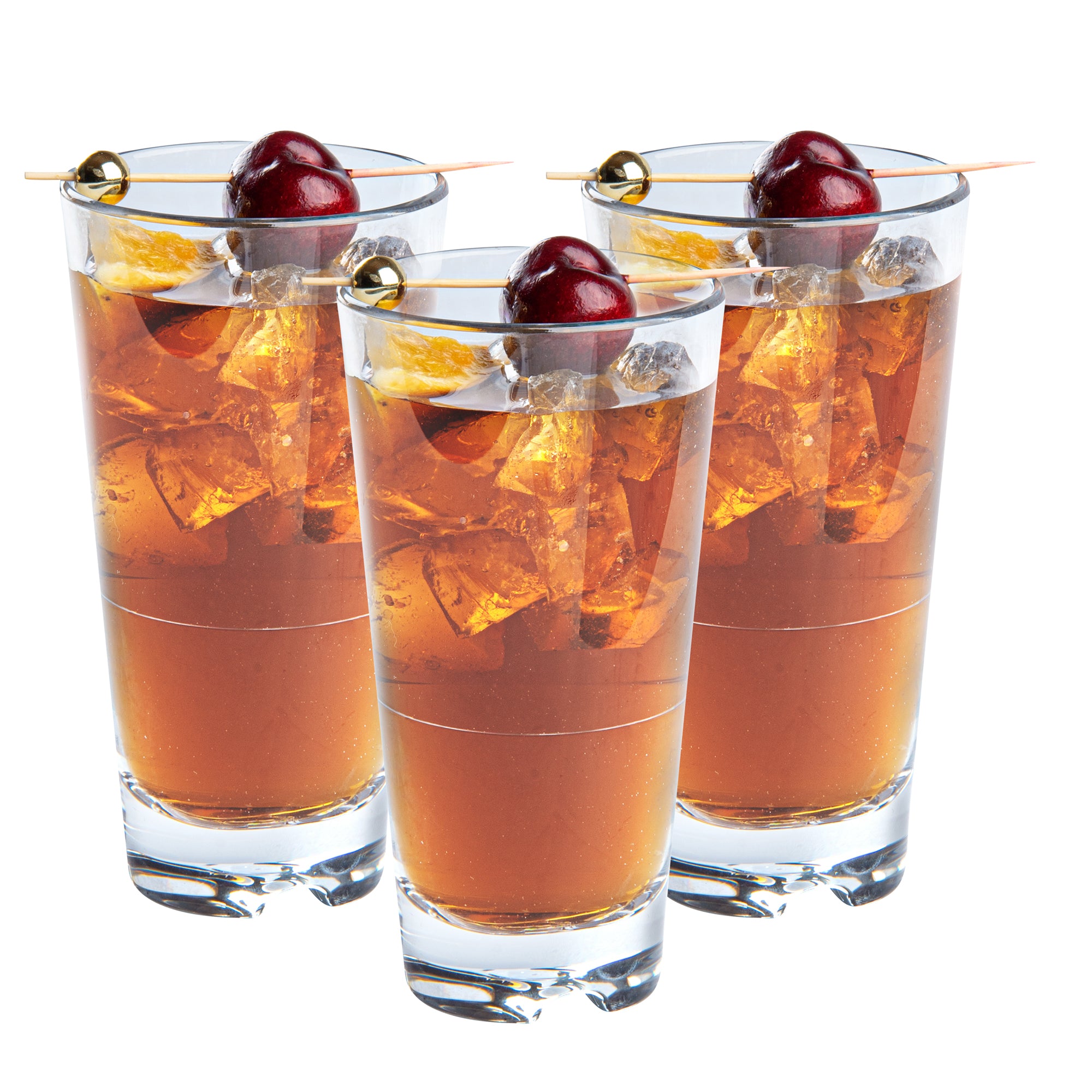 Bev Tek 11 oz Polycarbonate Old Fashioned Glass - Stackable - 3" x 3" x 5 3/4" - 48 count box