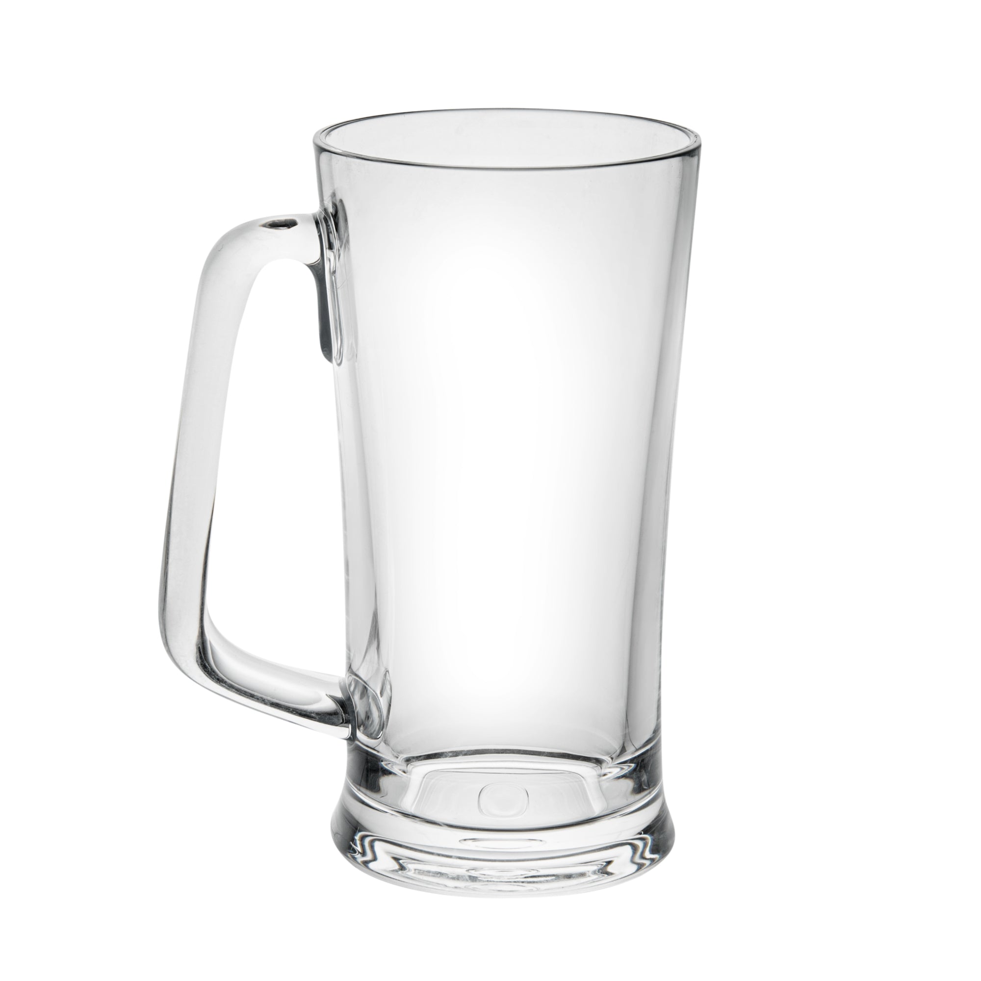 Bev Tek 17 oz Polycarbonate Beer Mug - 4 3/4" x 3 1/4" x 6 1/2" - 48 count box