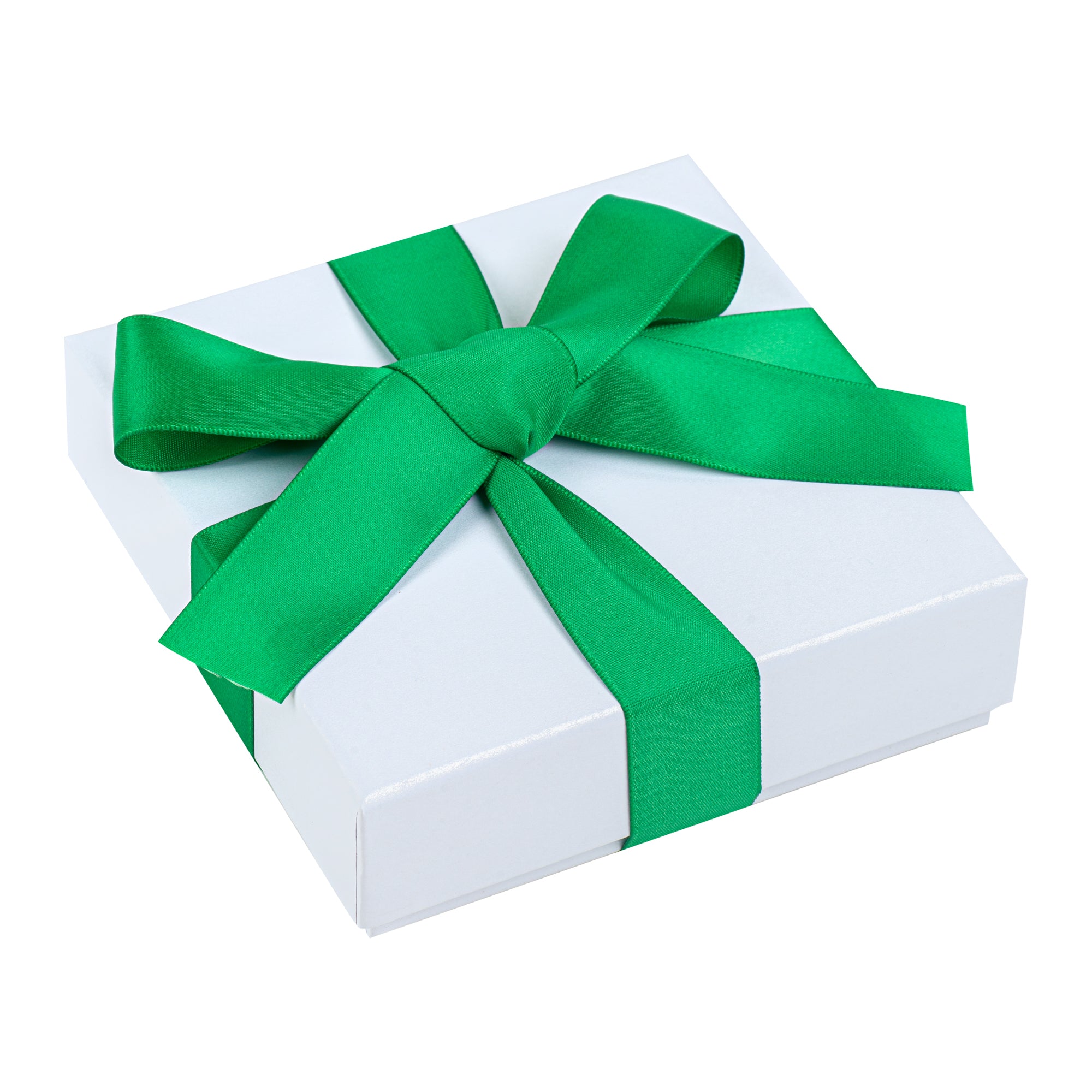 Gift Tek Emerald Green Polyester Satin Ribbon - Single Face - 1" x 10 yds - 10 count box