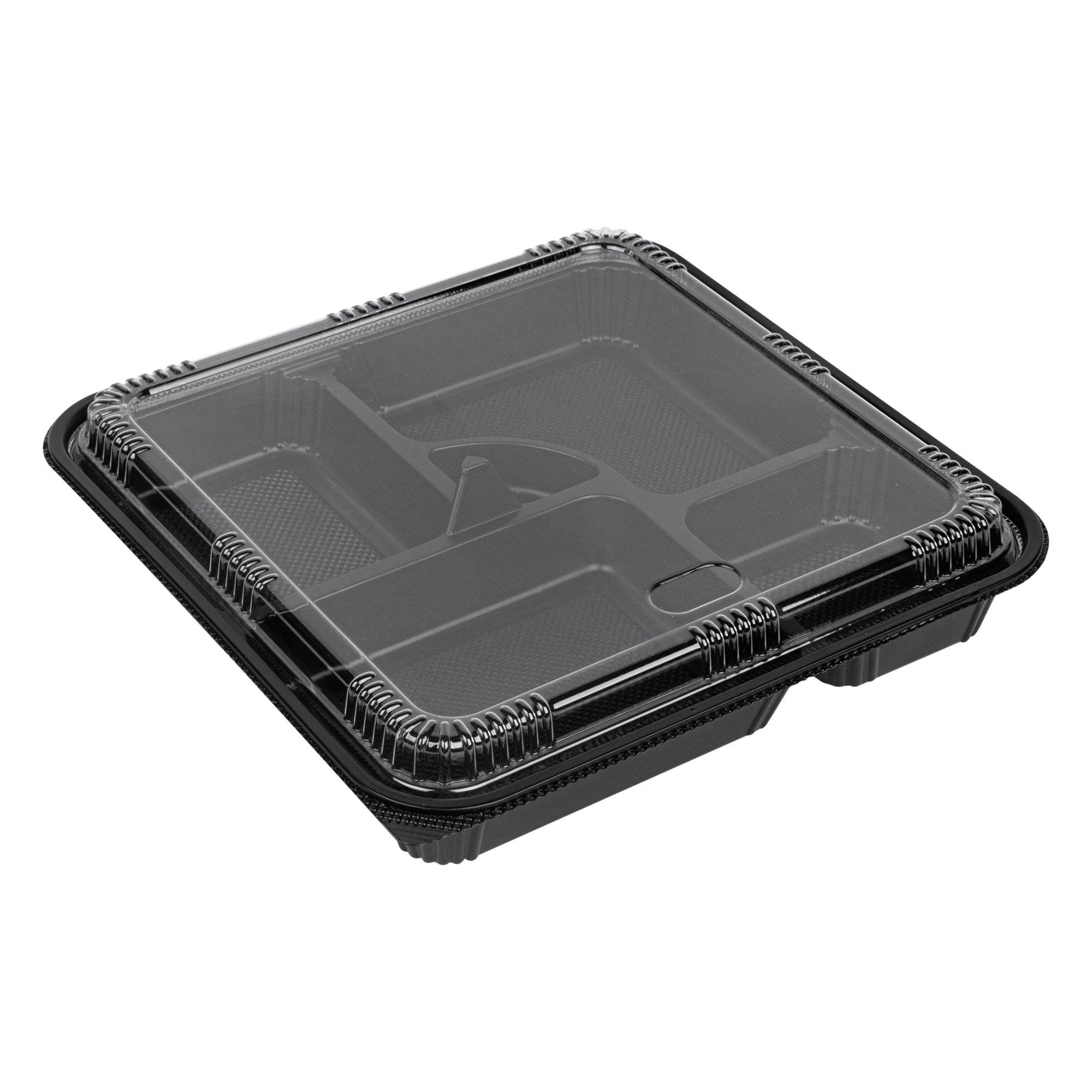 Bento Tek Square Clear Plastic Lid - Fits 40 oz Bento Box - 100 count box