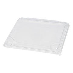 Bento Tek Rectangle Clear Plastic Lid - Fits 19 oz Bento Box - 50 count box