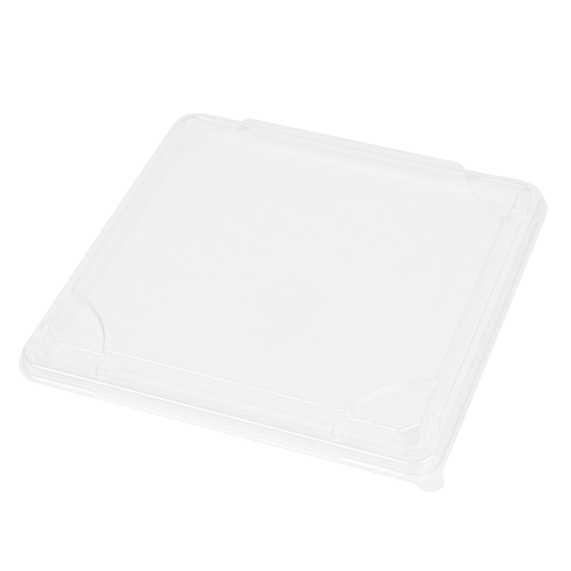 Bento Tek Square Clear Plastic Lid - Fits 19 oz Bento Box - 100 count box