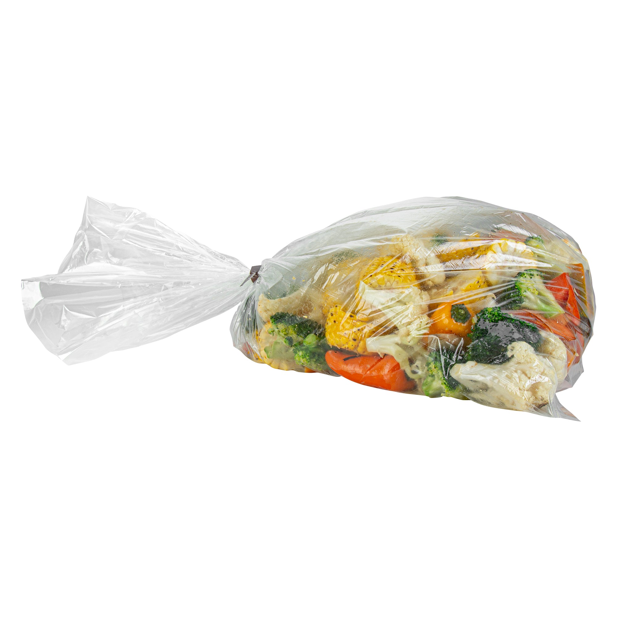 Fresh Hero Clear Nylon Oven Bag - with Ties, BPA-Free - 24" × 30" - 50 count box