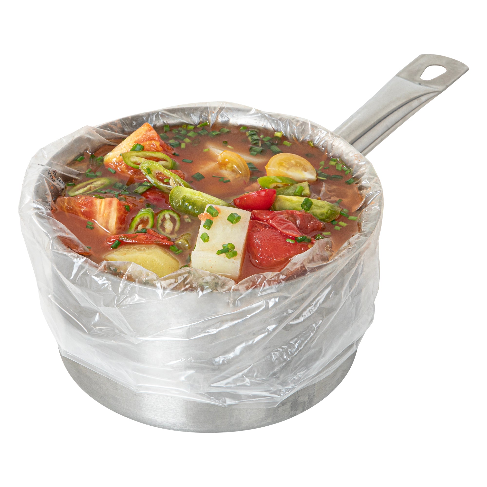 Serve Secure Clear Plastic Liner - Fits 1 To 3 Qt Slow Cooker, BPA-Free - 11" x 16" - 500 count box