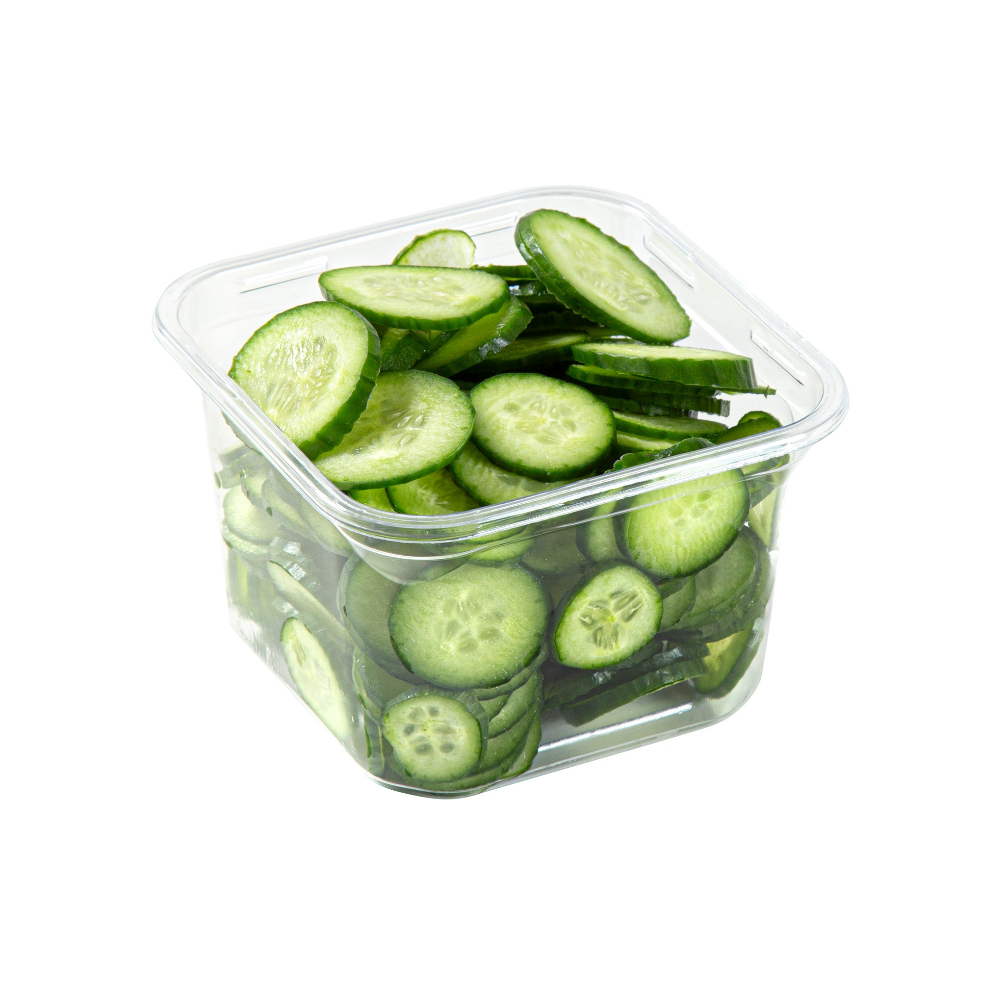 Thermo Tek 16 oz Square Clear Plastic Deli / Snack Container - 4 1/2" x 4 1/2" x 3" - 100 count box