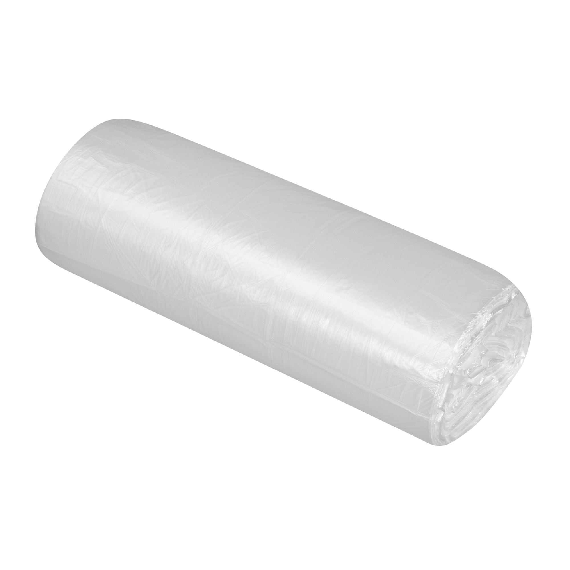 RW Clean 45 gal Clear Plastic Trash Can Liner - Heavy-Duty, 1.5 mil - 40" x 46" - 100 count box