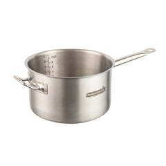 Met Lux 7.5 qt Stainless Steel Sauce Pan - Induction Ready, Dual Handle - 1 count box