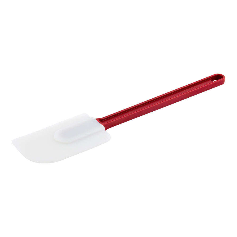 Met Lux Red High Temperature Rubber Spatula - Flat - 14" - 1 count box