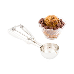 Met Lux 1.9 oz Silver Stainless Steel #16 Ice Cream Scoop - 1 count box