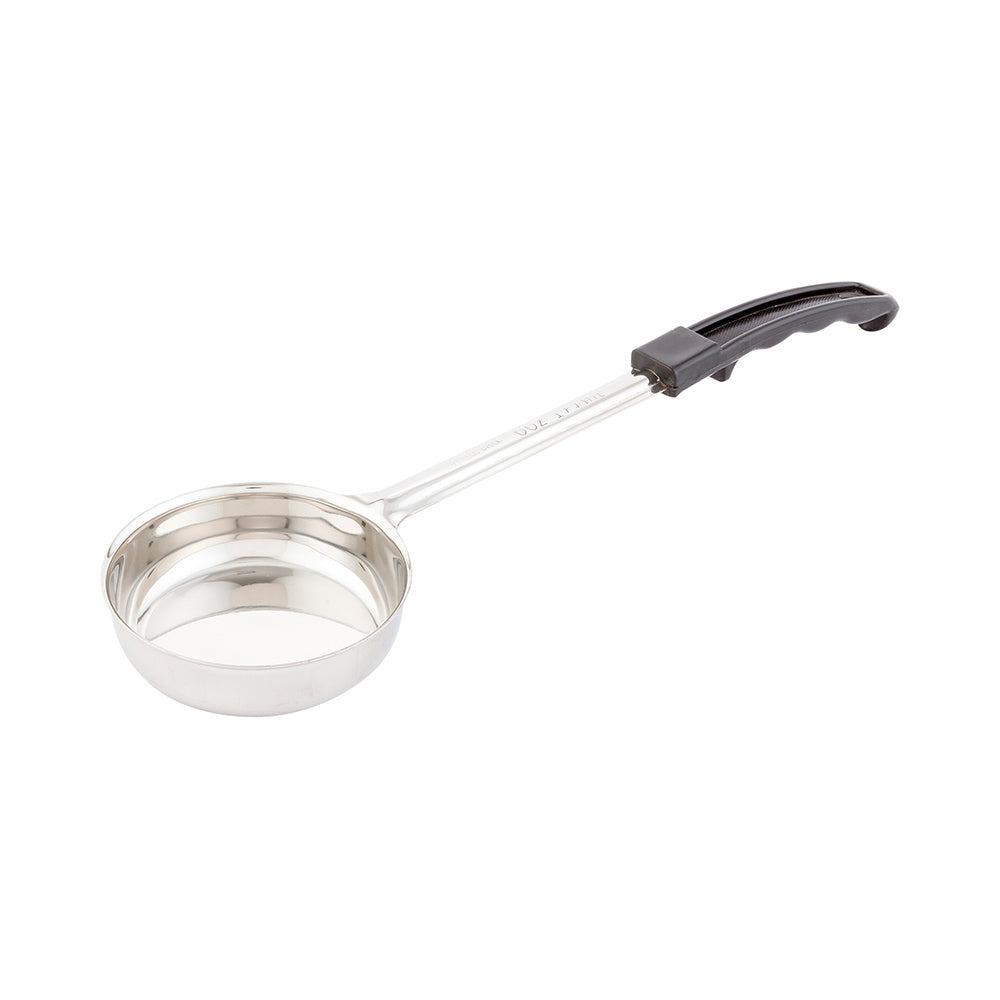 Met Lux 6 oz Stainless Steel Spoodle - Solid, with Black Handle - 1 count box