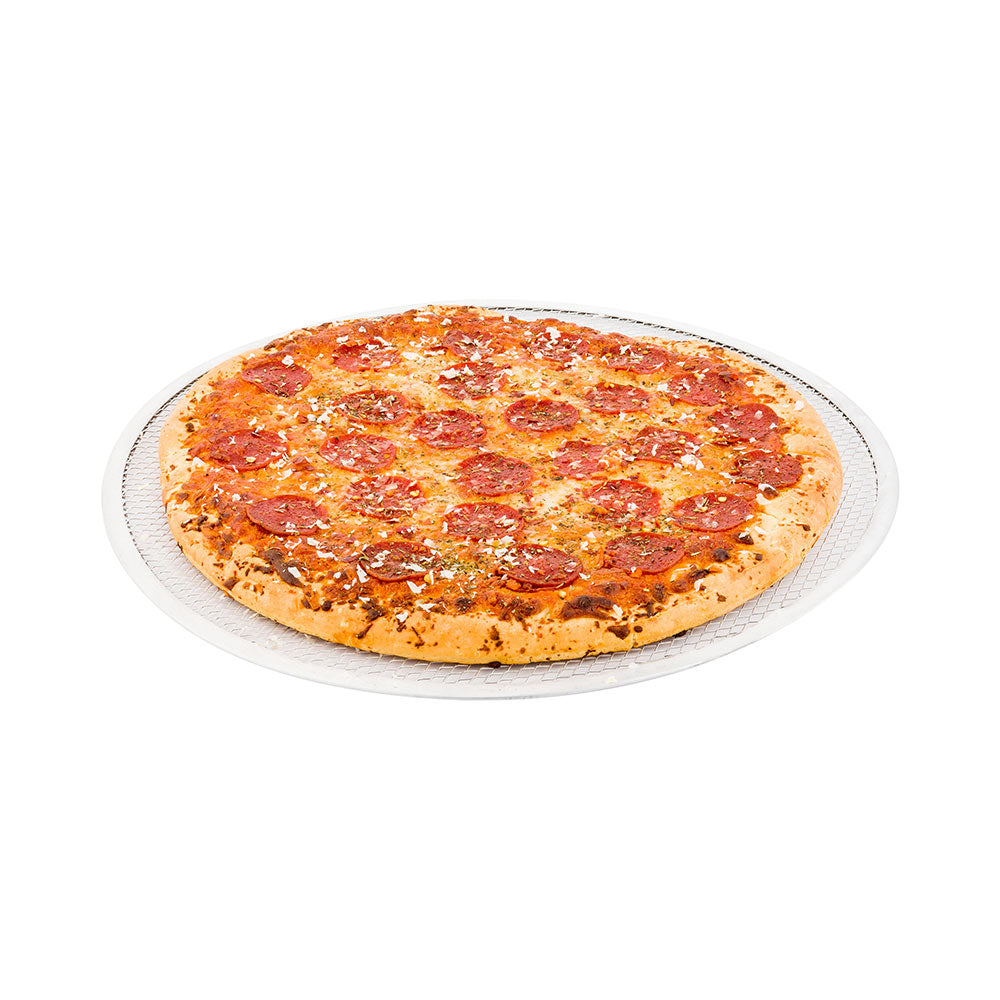 Met Lux Aluminum Mesh Pizza Screen - 16" x 16" - 1 count box