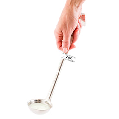 Met Lux 2 oz Stainless Steel Serving Ladle - One-Piece - 1 count box