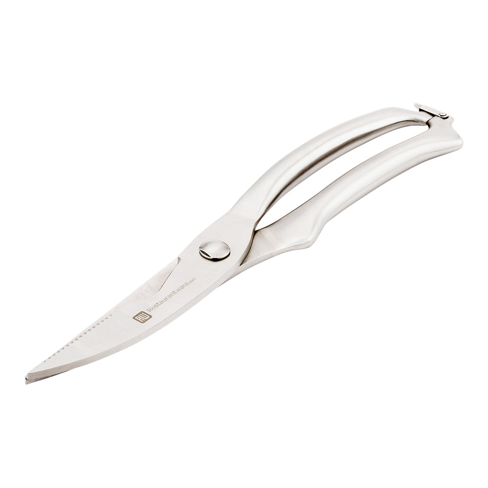 Met Lux Stainless Steel Poultry Shears - Commercial Grade - 10" - 1 count box