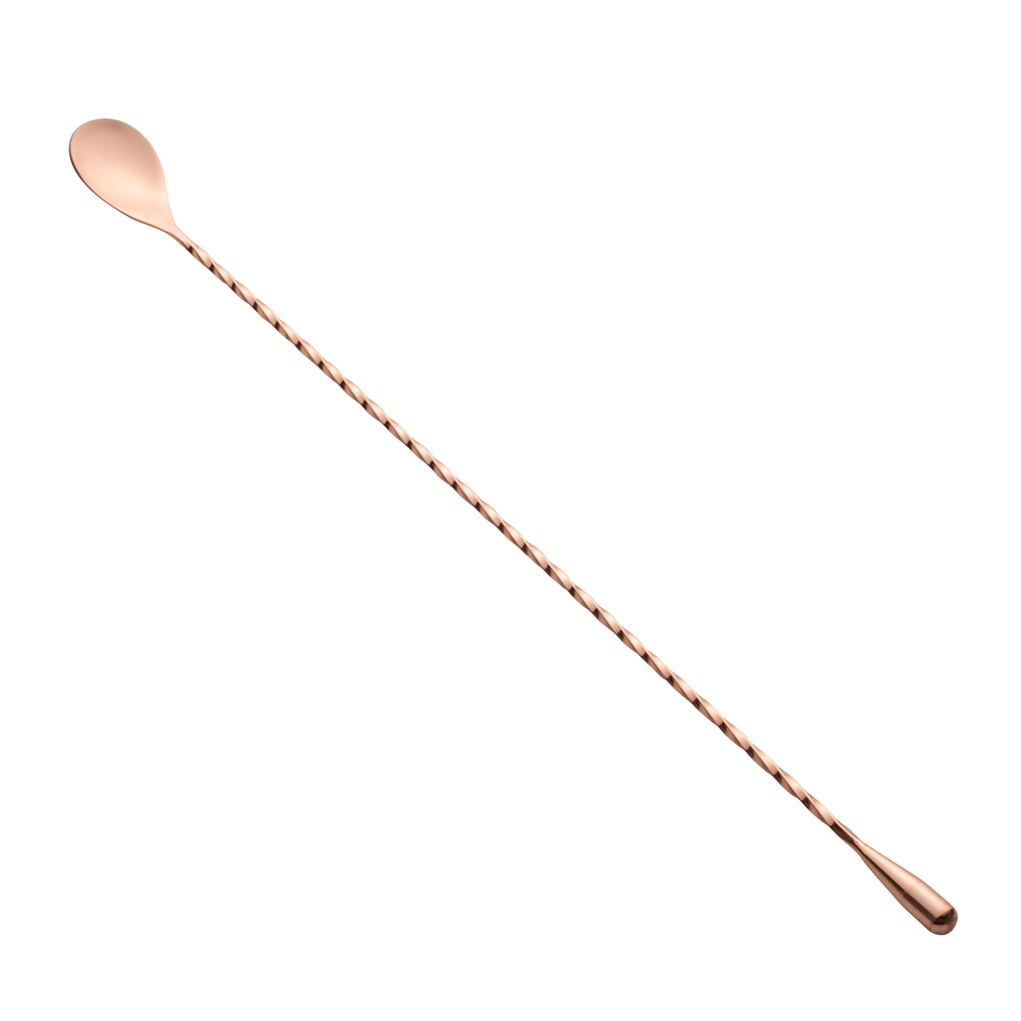 Bar Lux Copper-Plated Stainless Steel Belicoso Barspoon - 16" - 1 count box