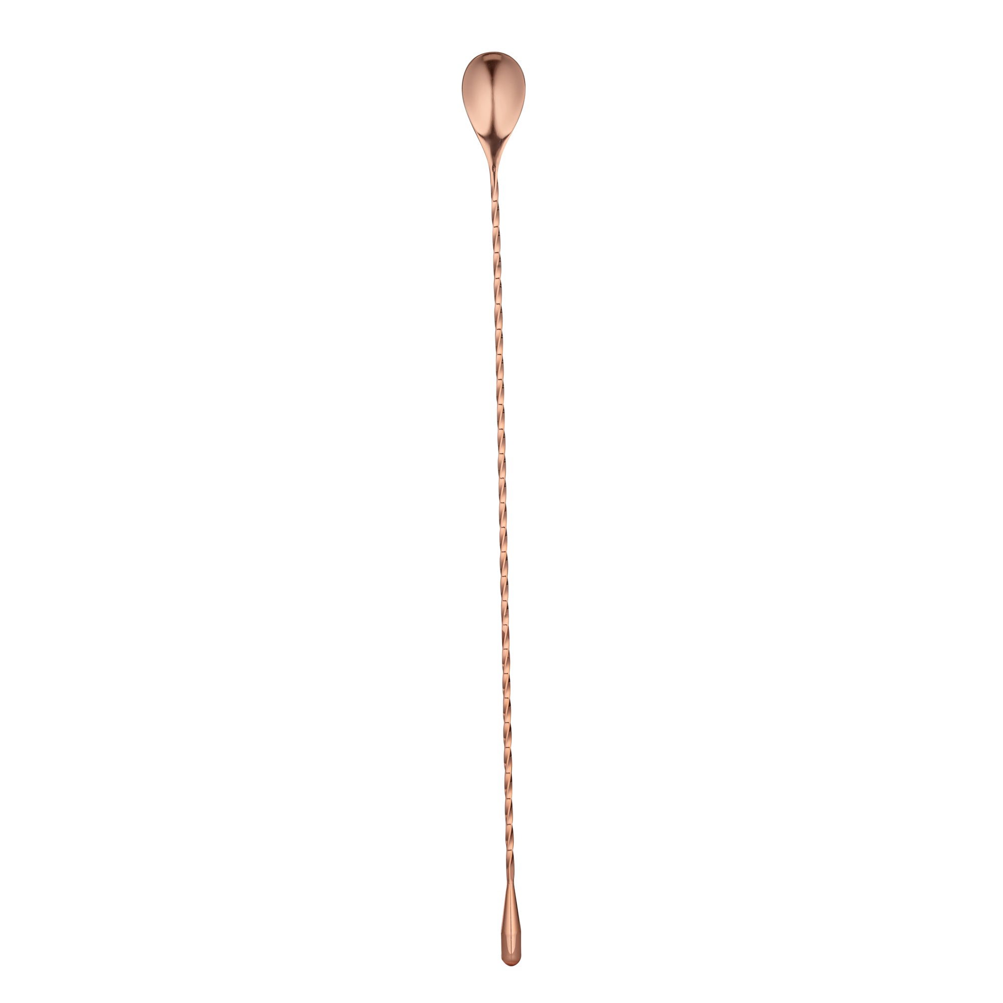 Bar Lux Copper-Plated Stainless Steel Belicoso Barspoon - 16" - 1 count box