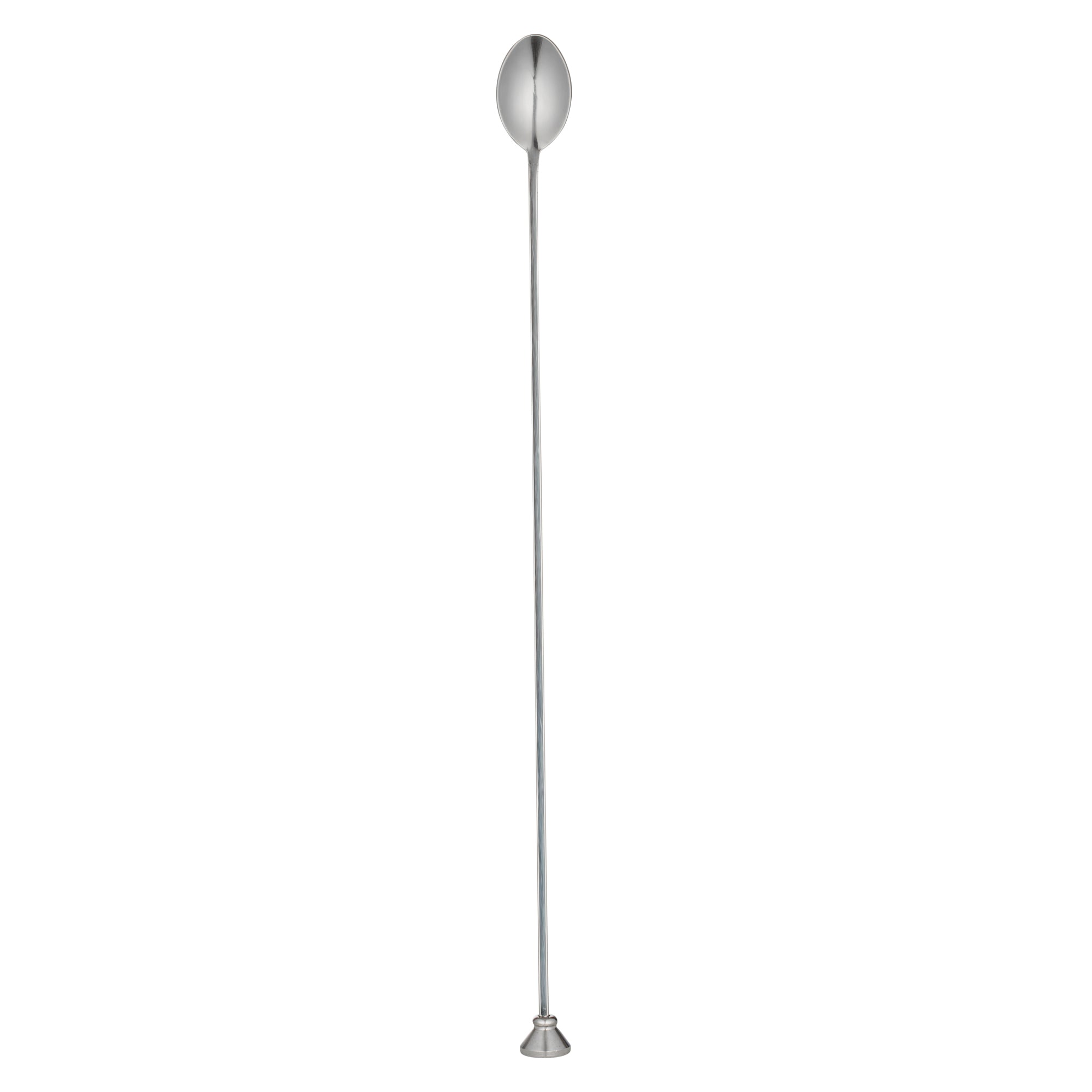 Bar Lux Stainless Steel Muddler Barspoon - 16" x 1 1/4" x 3/4" - 1 count box