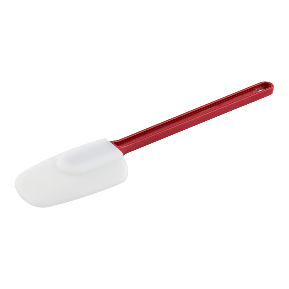 Met Lux Red High Temperature Rubber Spatula - Spoon-Shaped - 16" - 1 count box