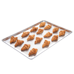 Met Lux Silver Aluminum Full Size Baking Sheet - Perforated - 26