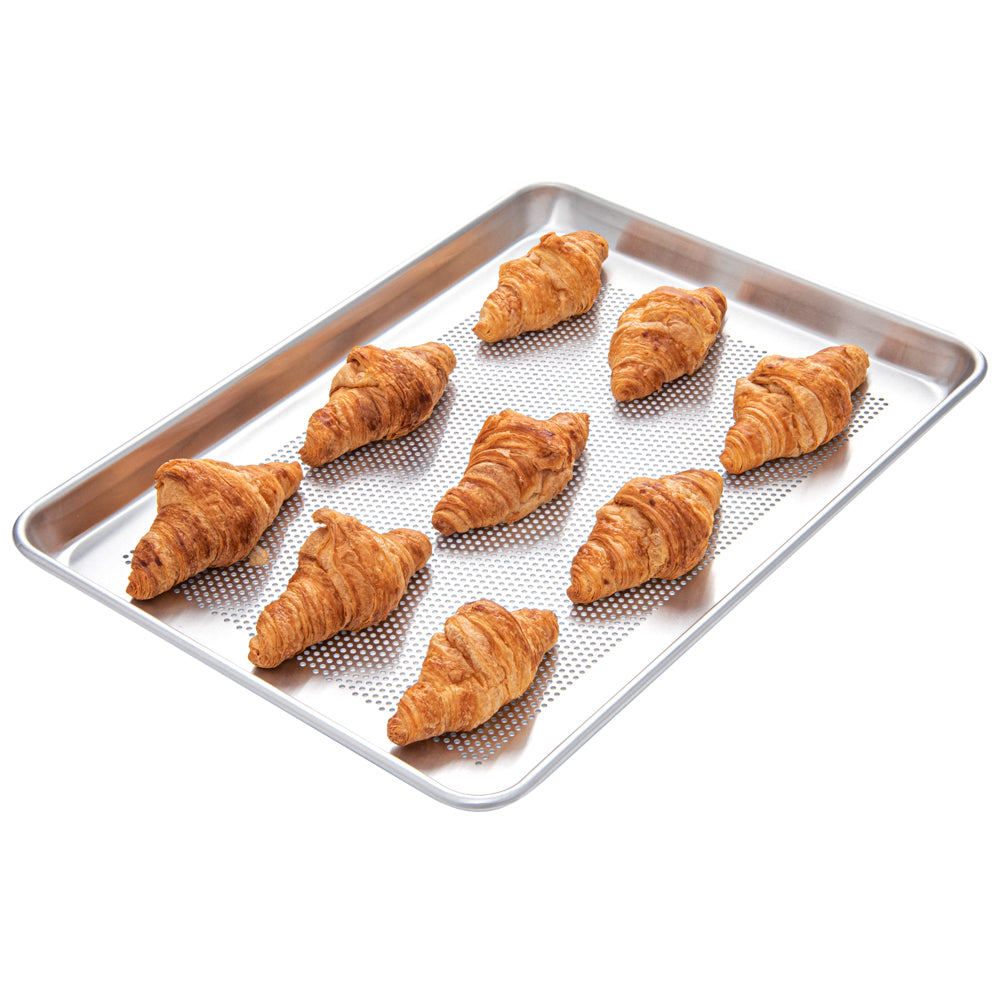 Met Lux Aluminum Half Size Baking Sheet - Perforated - 18" x 13" - 1 count box