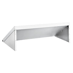 Kitchen Tek 304 Stainless Steel Rack Shelf - Wall Mounted, Slanted - 42