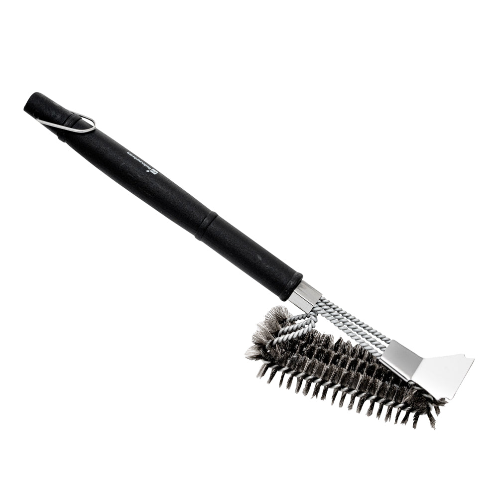 Met Lux Triple Head Grill Brush - 18 1/2" - 1 count box