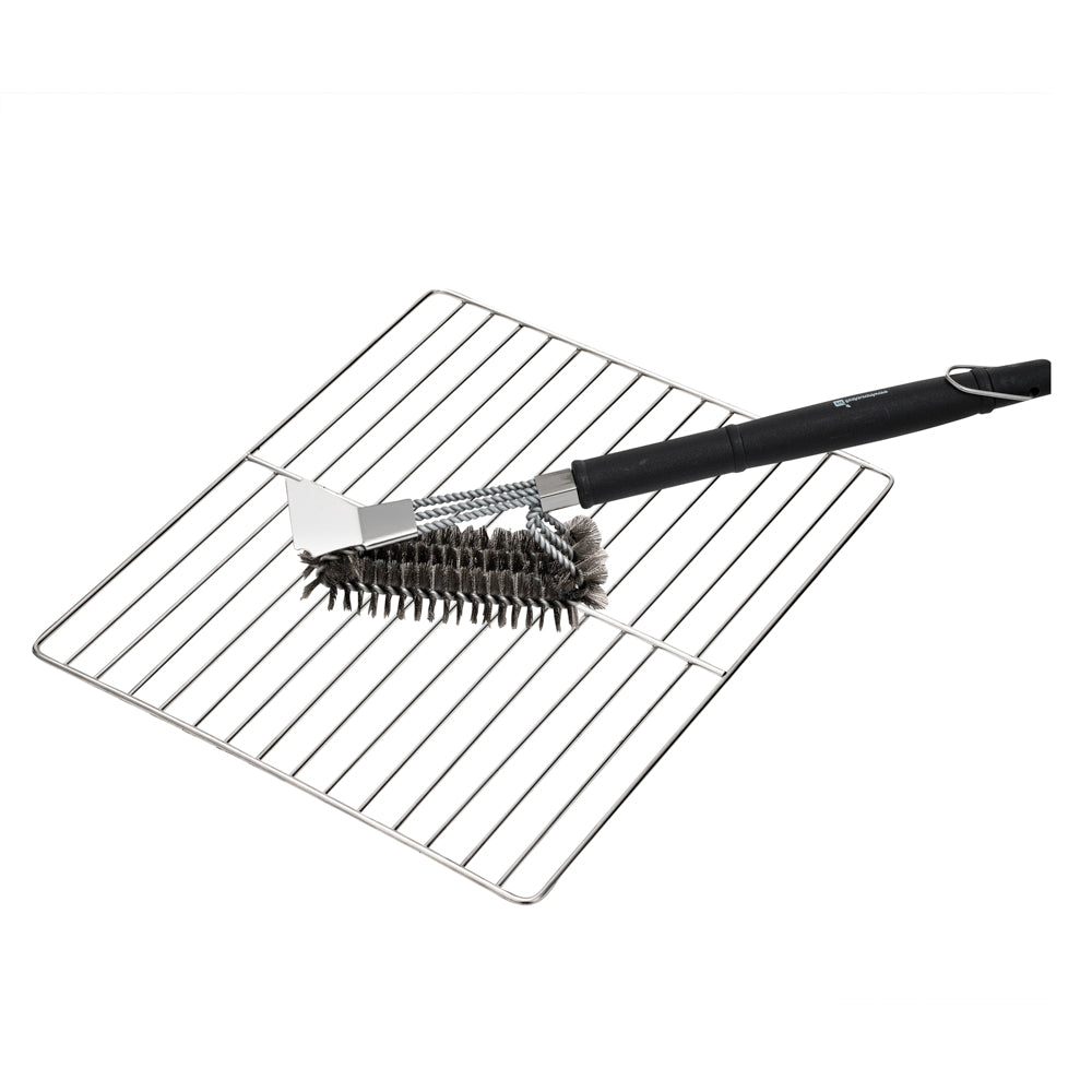 Met Lux Triple Head Grill Brush - 18 1/2" - 1 count box