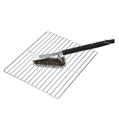 Met Lux Triple Head Grill Brush - 18 1/2