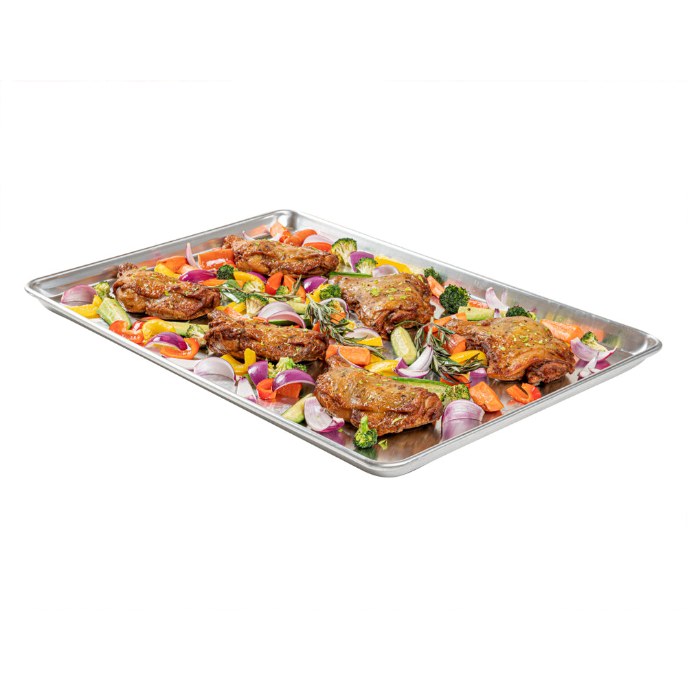 Met Lux Aluminum Full Size Baking Sheet - Heavy Duty - 26" x 18" - 1 count box