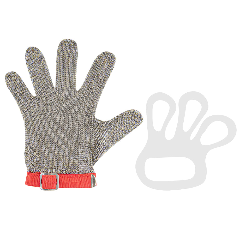 Life Protector Stainless Steel Mesh Medium Cut-Resistant Glove - Level 9, Food Safe - 9 3/4" x 4 3/4" - 1 count box