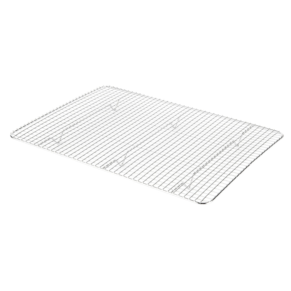 Met Lux Stainless Steel Footed Wire Cooling Rack - For Half Size Sheet Pan - 11 3/4 x 17" - 1 count box