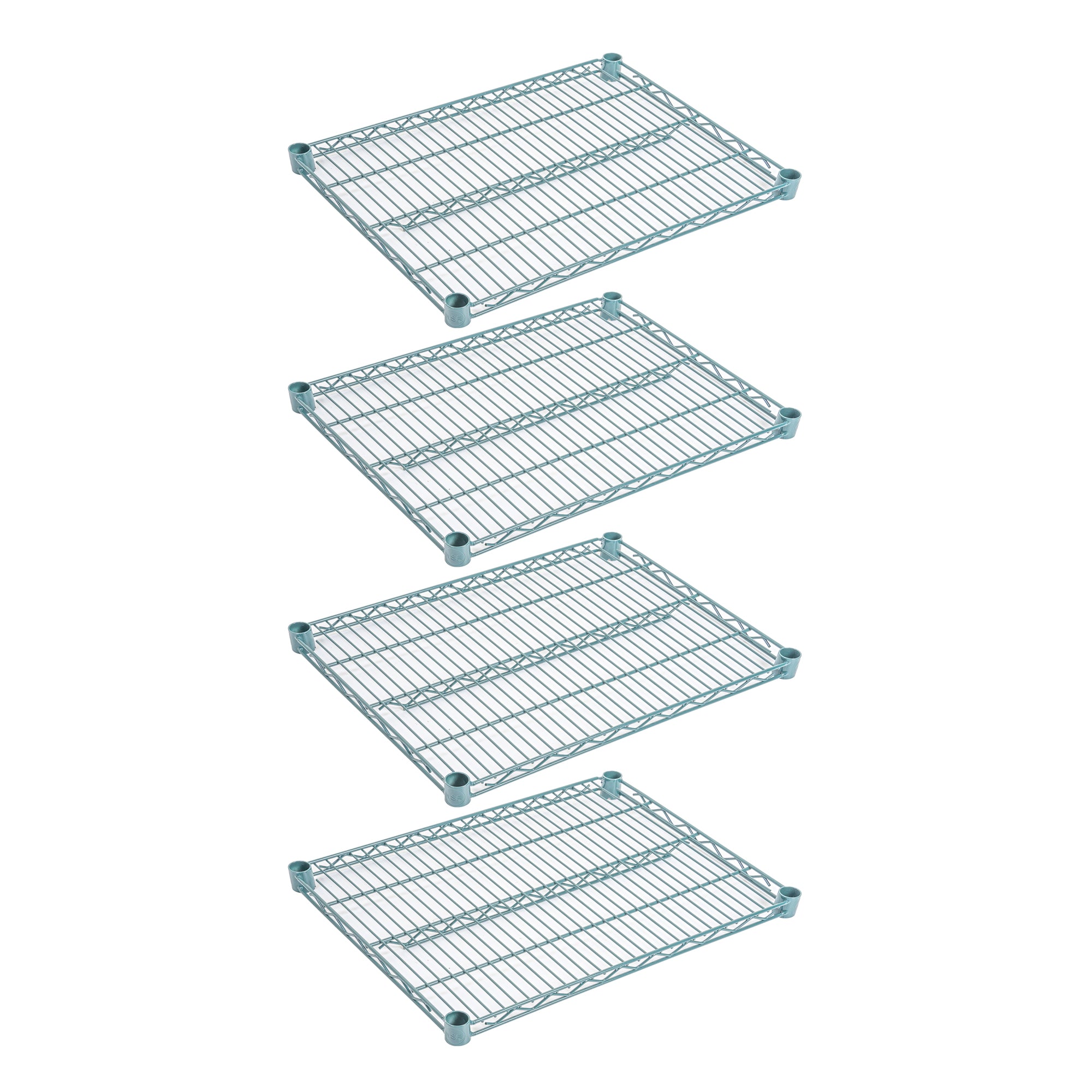 RW Base NSF Green Epoxy Shelf - Corrosion-Resistant - 18" x 24" - 4 count box