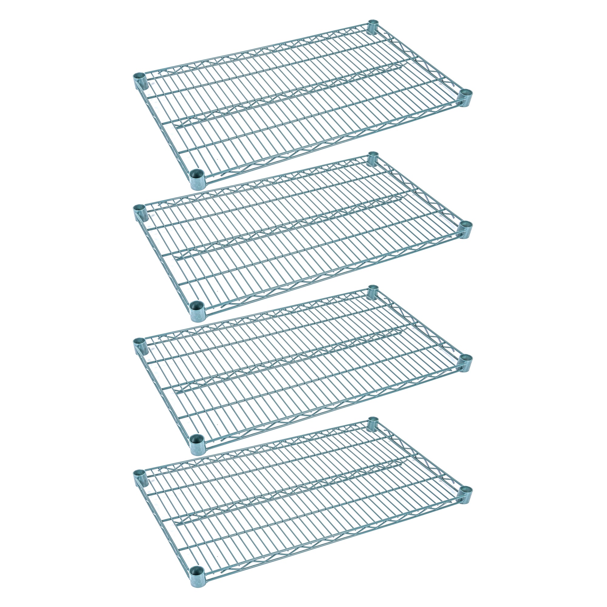 RW Base NSF Green Epoxy Shelf - Corrosion-Resistant - 18" x 30" - 4 count box