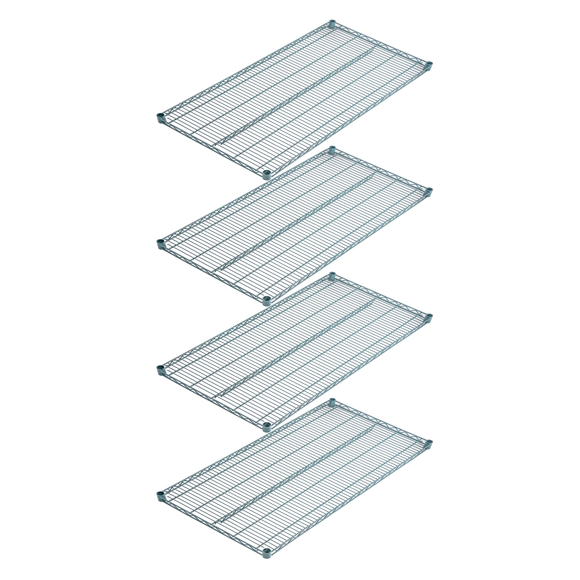 RW Base NSF Green Epoxy Shelf - Corrosion-Resistant - 24" x 48" - 4 count box