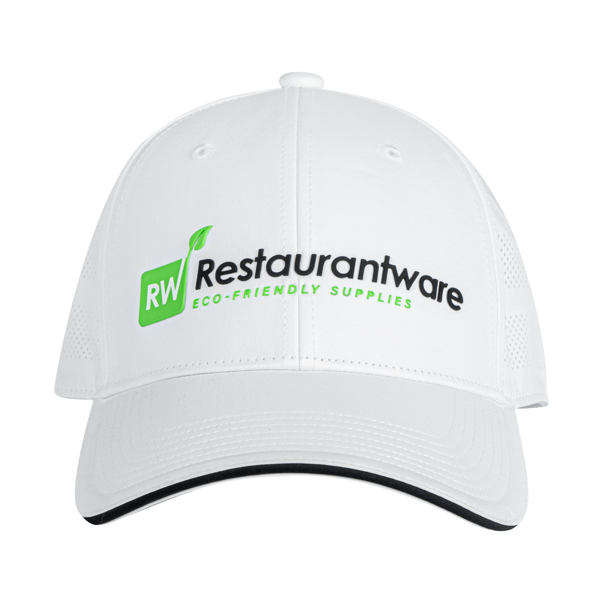 RW Threads White Adjustable Perforated Hat - 1 count box