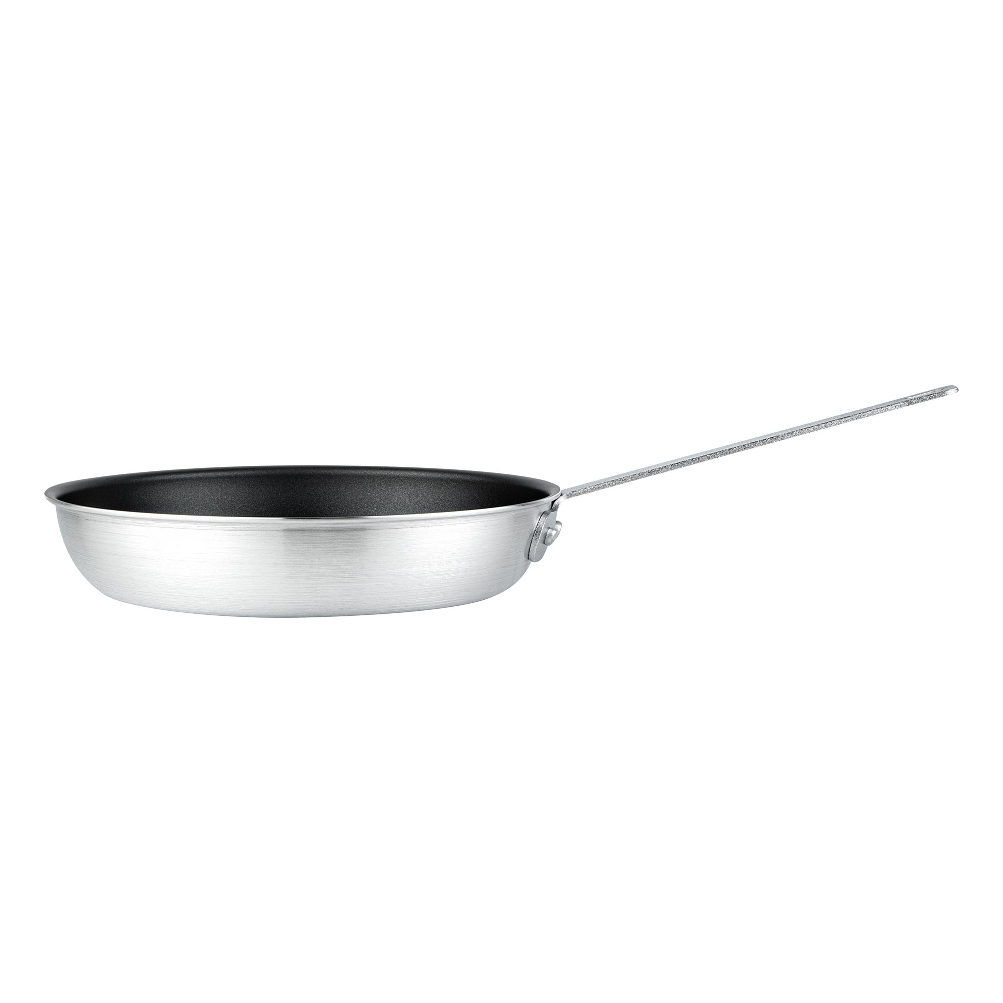 Met Lux Aluminum 12" Fry Pan - Non-Stick - 6 count box