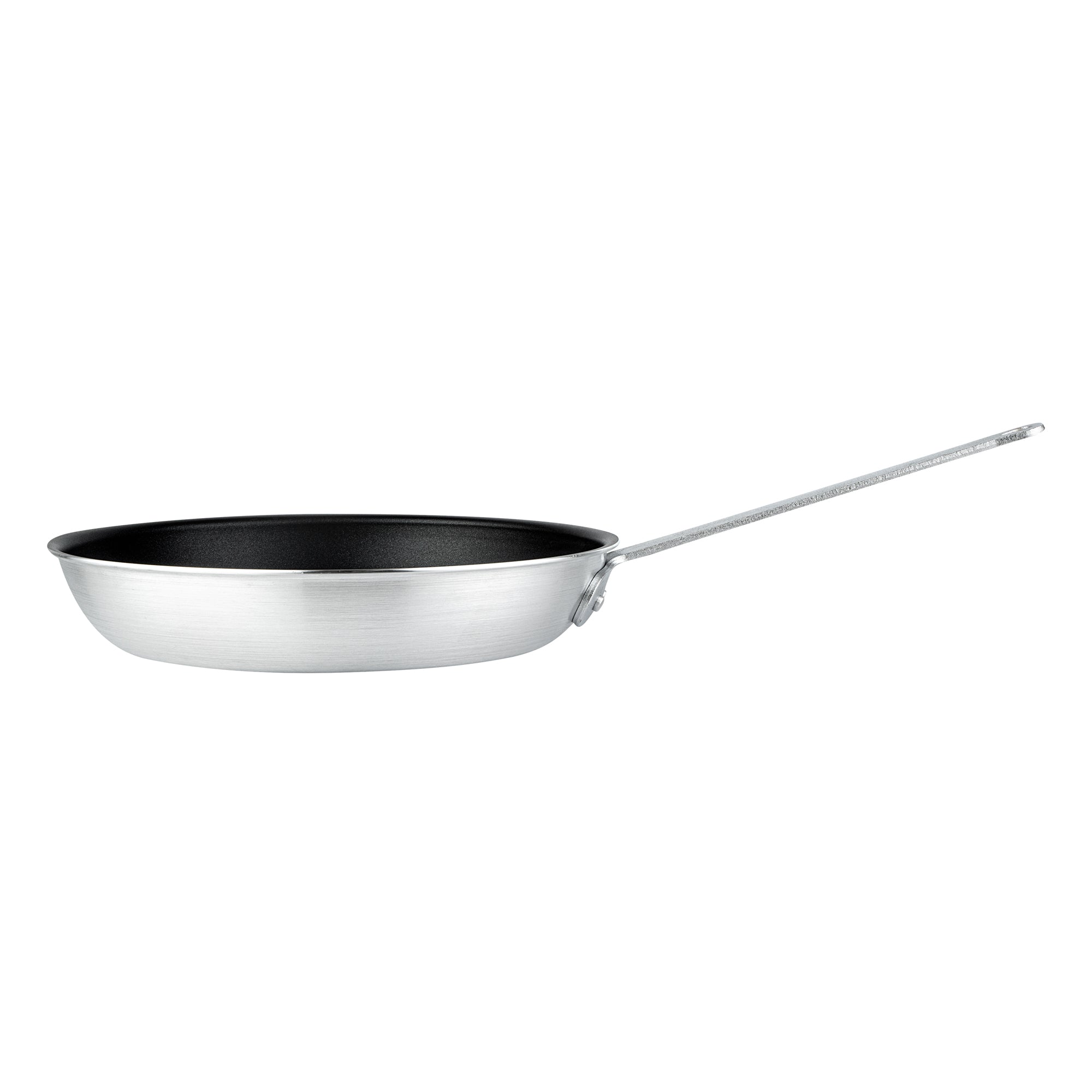 Met Lux Aluminum 14" Fry Pan - Non-Stick - 6 count box