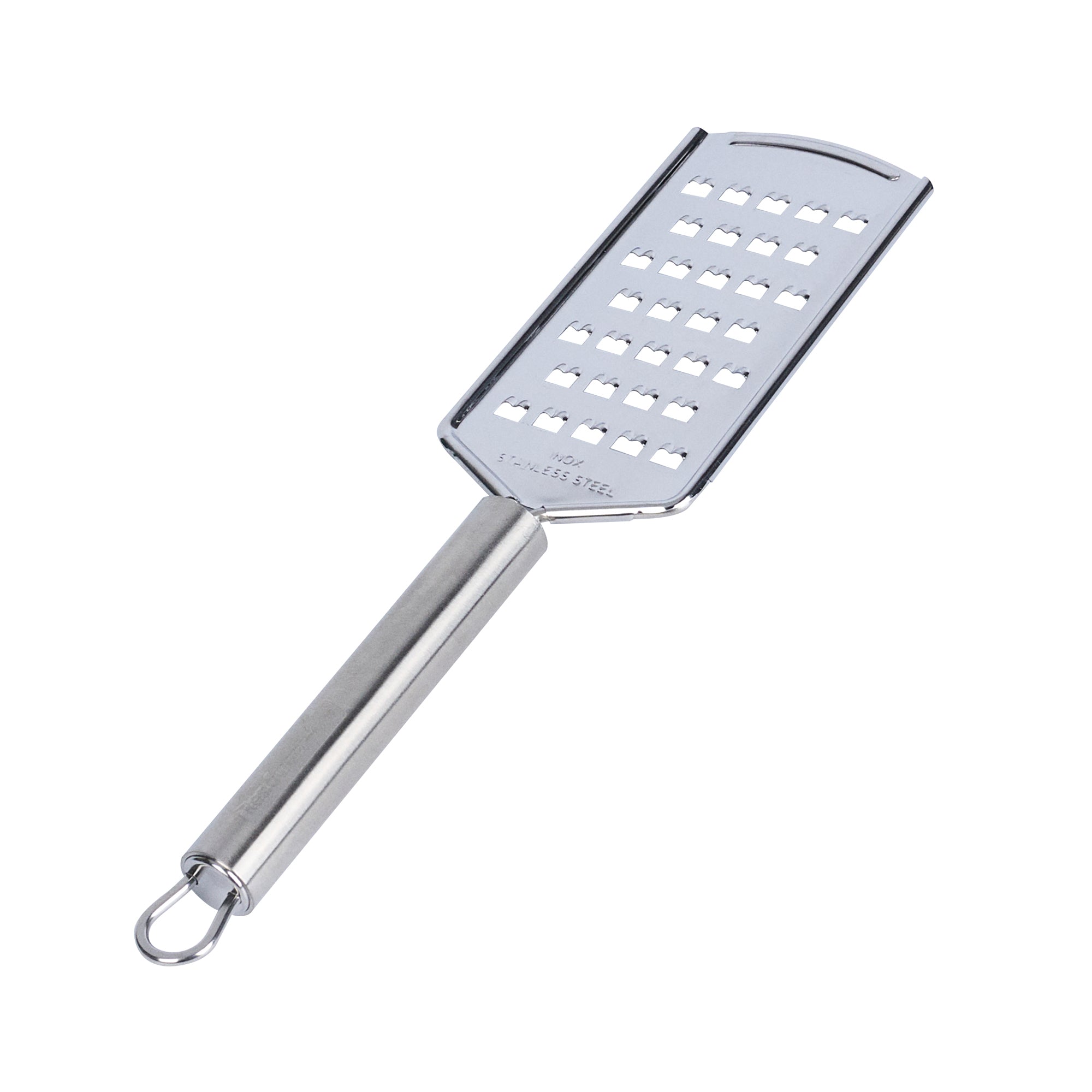 German Standard Stainless Steel Coarse Grater - 10'' - 1 count box