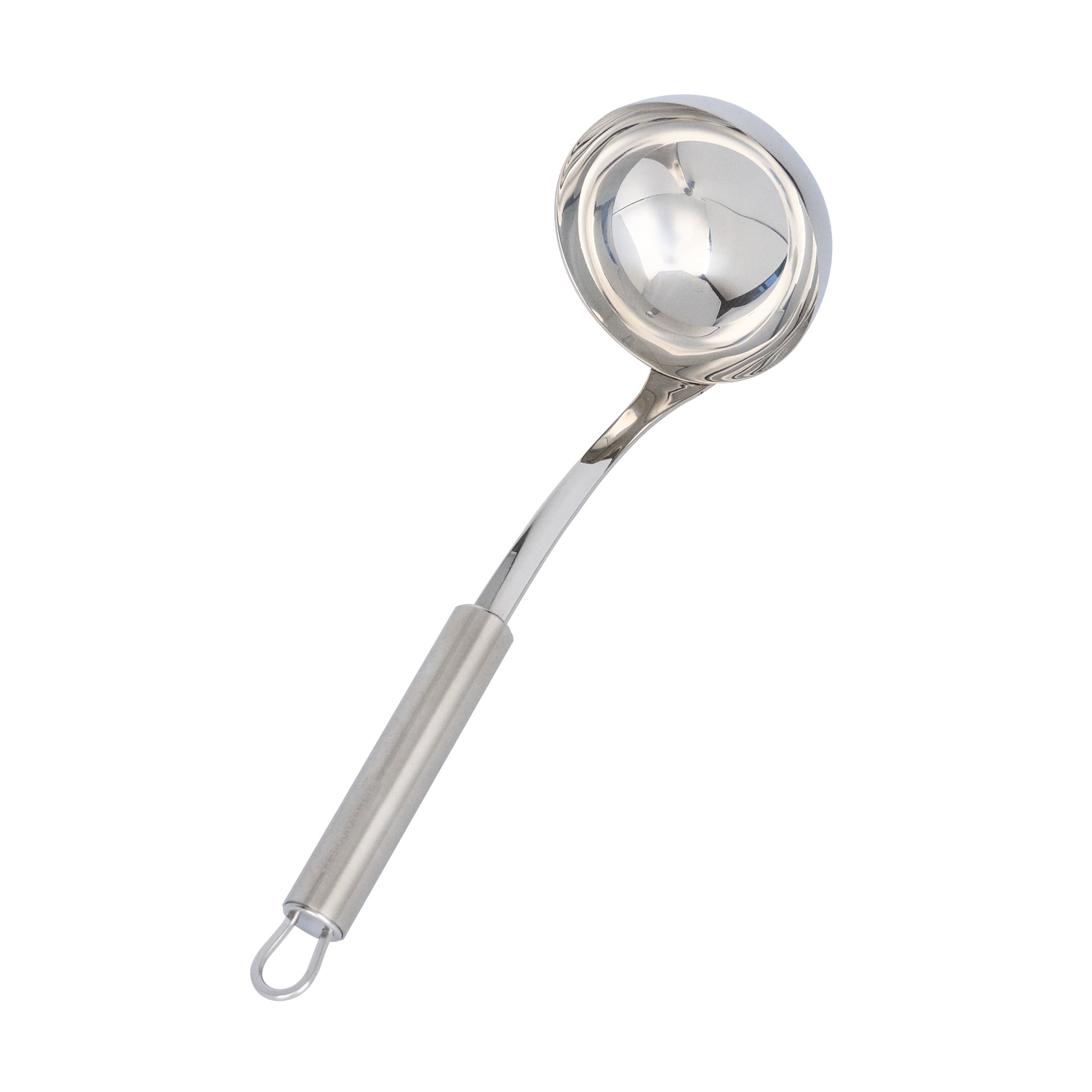 German Standard Stainless Steel Serving Ladle - One-Piece - 11 1/2'' - 1 count box